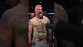 Paul Smith's post-fight speech was HILARIOUS 😅 #shorts
