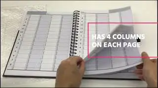 UNDATED APPOINTMENT BOOK AND PLANNER with 15-MINUTE TIME INCREMENT