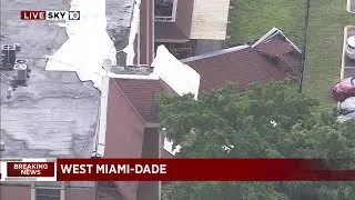 Roof collapse reported at West Miami-Dade building