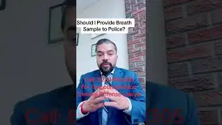 Should I provide Breath Sample to Police? | Breath Sample