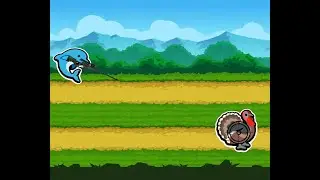 Dolphin, the Sniper in Super Auto Pets