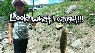 Family fishing in  Lake Maloya