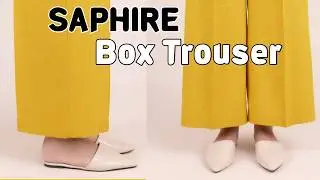 How to stitch box trouser || Perfact Box Trouser Cutting And Stitching