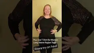 Ritera Plus size try on haul! Get sparkling 😍 #haul #plussizefashion #ritera #curvytryon #mature