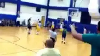 Kobe Magee- 8th grade hits 3 point game winner vs Hobby Middle School in semi finals
