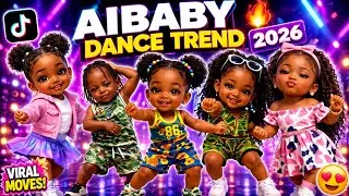 AIBABY dancing viral trends 💃💃😍tiktok moves  compilation🔥🔥