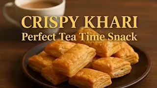 Crispy Khari – Perfect Tea Time Snack | Easy & Delicious Homemade Recipe