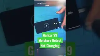 Galaxy s9 Moisture Warning ⚠️ Symbol Cause And Solutions / Link in Description