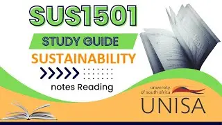 SUS Study guide   Sustainability