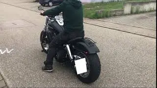 ACP Harley Davidson FAT BOB mit Schubblubbern, Crackles, Pop and Bang