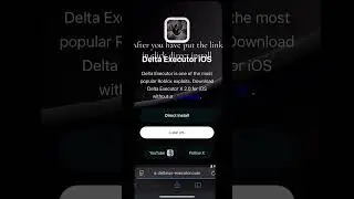 HOW TO GET DELTA EXECUTOR FOR IOS DEVICES IPHONE/IPAD 📱💻