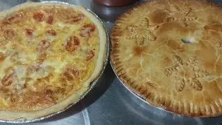 Пирог с солониной и киш | Рождественское ассорти