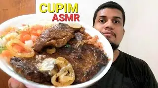 ASMR DE COMIDA CARNE 🥩DE CUPIM PROVANDO MARMITEX DE 20 Reais💵