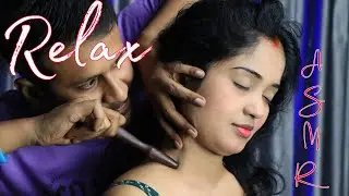 Relax Madam | ASMR Women Hair Massage | Ear Cracking | Tapping |  Moral Of ASMR