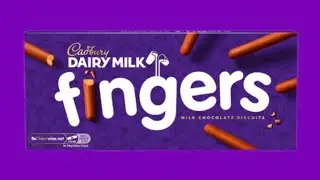 CADBURY DAIRY MILK FINGERS MILK CHOCOLATE BISCUITS 
