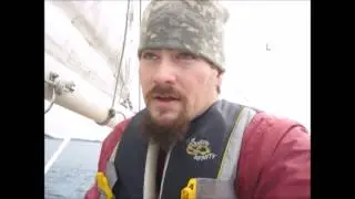 Sailing through Cattle Pass
