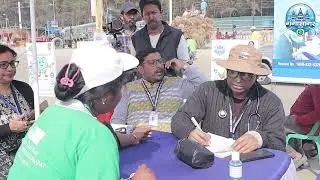 Providing Medical Aid to Gangasagar Pilgrims