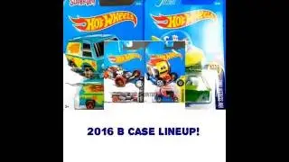 2017 Hotwheels B case Lineup!