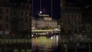 ✨ Lucerne Evening Lights ❤️ #кристинаизлюцерна #швейцария #switzerland #новыйгод #newyear #люцерн