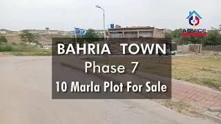 10 Marla Plot for sale in Bahria Town Phase 7 Rawalpindi | Advice Associates