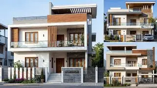 Luxury Duplex House Elevation Designs | Modern Home Exteriors &ndash; Part 3