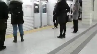 The delay at Yonge Station(TTC T1 5142)