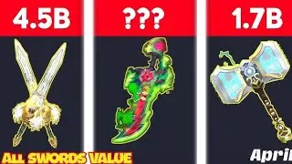 All MVP Sword Value (January) in Blockmango skyblock 🔥 #blockmango #gamtng #skyblock 