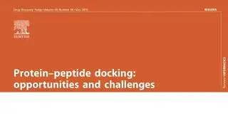 Protein-peptide docking [review paper presentation]