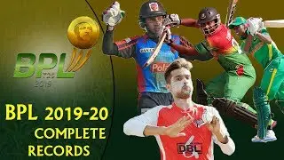 BPL 2019-20 | All Records | Pakistani Players Performances