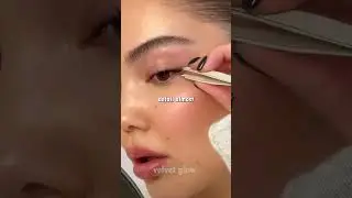 👁️ Как наклеить накладные ресницы, чтобы они выглядели 100% естественно! Секрет модели раскрыт