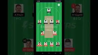 STA vs REN FANTASY 11 #shorts #fantasyteam #australia #bigbashleague #kfcbigbash #kfc #stavsren