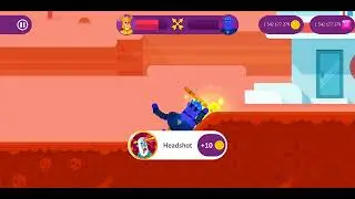 Ultimate Bowmasters Gameplay Of Thor The Thunder God Vs Nightmare ||gamers deck || gamers deck