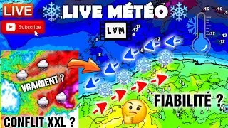 INFOS M&Eacute;T&Eacute;O LIVE / NEIGE, FROID, VERGLAS, UNE PUISSANTE OFFENSIVE HIVERNALE EN FRANCE EN 2026 ❄️⁉️.