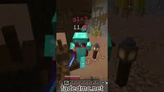 Defeating a Youtuber: Part g1x3 (second time)  #minecraft #pvp #gaming #memes