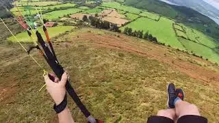 Paragliding Ireland Arra mountain 9.9.23 Independence Pioneer, insta360