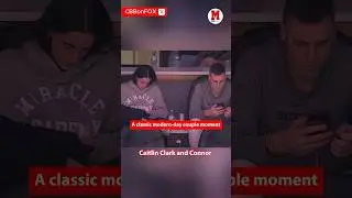 Caitlin Clark and her boyfriend locked in on their phones&hellip;📱📱 #wnba