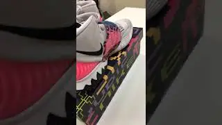 Nike Kyrie 6 Men&rsquo;s Basketball Shoes Vast Grey/Pink/Blue Nike BQ4630