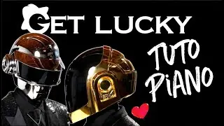 🎹 DAFT PUNK (Get Lucky) - PIANO Tutorial How To Play - EPILOGUE
