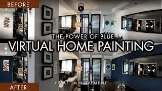 HDB 3 room flat - Before & After Repaint Home | Neutral Paint colours for home | ASMR
