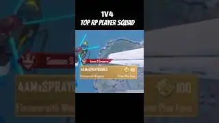 1V4 Clutch against top RP Player#newupdate#3.9update#bgmi#shorts#newupdatelive#newroyalpass#1v4#pubg