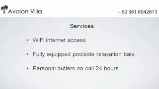 Bali Villas Avalon