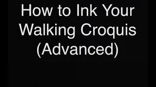 Fashion Croquis | Inking Your Walking Pose (Advanced)