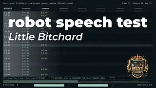 Little Bitchard - robot speech test