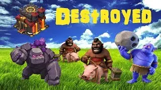 Th10 GoHo attack strategy COC(Clash of Clans)