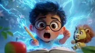 राजू और जादुई पेंसिल ✏️😲 | जो भी बनाओ वो सच हो जाए! | Magical Pencil Kids Story in Hindi