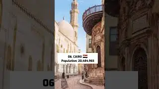 Top 10 populated cities #populatedcities #cities @ASMR-slime-studio #shortsvideo