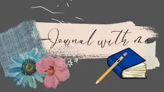 Scrapbook Ideas Aesthetic vintage | bullet journal setup 2025💫☘️
