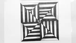 Easy 3d drawing😍 | easy 3d optical illusion | 3d drawing tutorial step by step 🪜