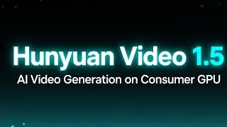 Hunyuan Video 1.5: Генерация видео с помощью ИИ на потребительском графическом процессоре