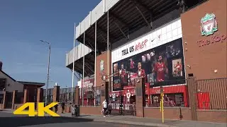 Liverpool Walk: Outside Anfield | Liverpool F.C.【4K】